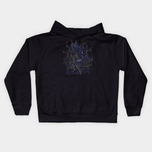 Post Impressionist Pegasus Kids Hoodie